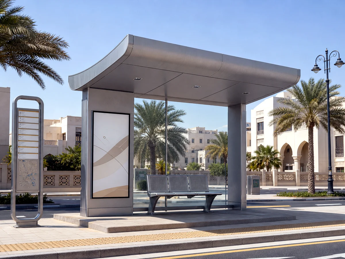 Advertising light boxes and MUPI display structures